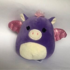 Squishmallows Stefana the Pegasus Pig plush Small 5”